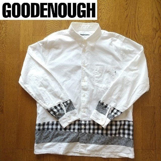 RESONATE GOODENOUGH 白シャツ グッドイナフ