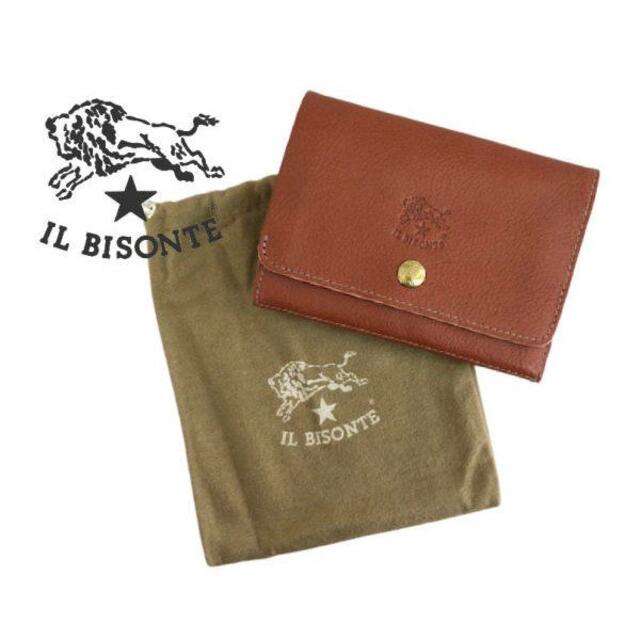 IL BISONTE イルビゾンテ C0522 P214 レザー 二つ折り財布 財布