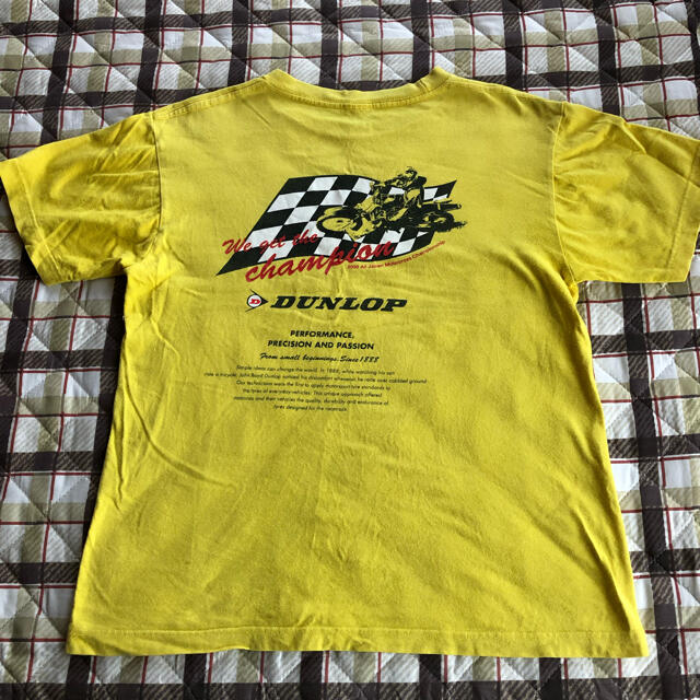 80s 未使用 ダンロップモータースポーツ 筑波ダンロップコーナー Tシャツ L