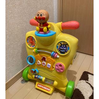 アンパンマン(アンパンマン)のアンパンマン 乗って！押して！へんしんウォーカー(手押し車/カタカタ)