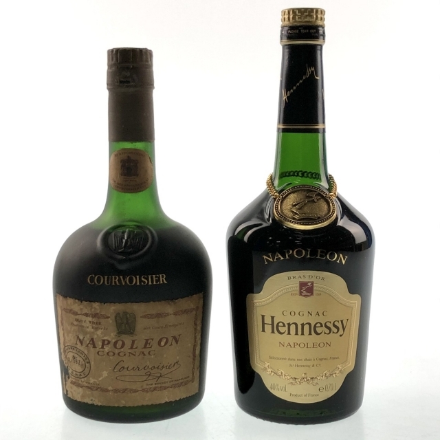 2本 COURVOISIER Hennessy コニャック