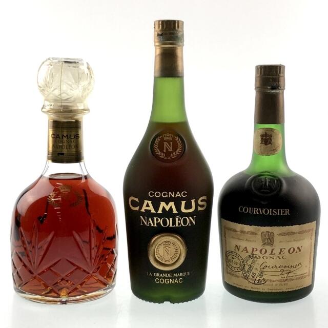 3本 CAMUS COURVOISIER コニャック