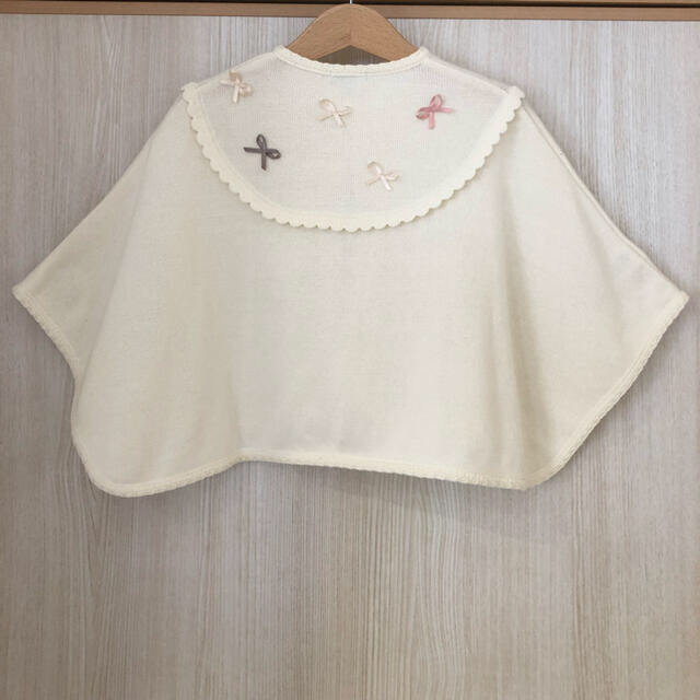 TOCCA(トッカ)のTOCCA リボンケープ　ポンチョ キッズ/ベビー/マタニティのキッズ服女の子用(90cm~)(カーディガン)の商品写真