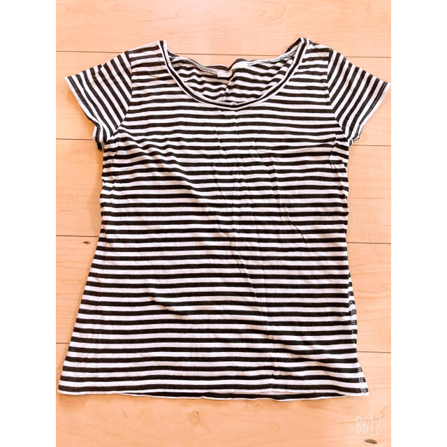 LOWRYS FARM(ローリーズファーム)のTシャツ トップス ボーダー レディースのトップス(Tシャツ(半袖/袖なし))の商品写真