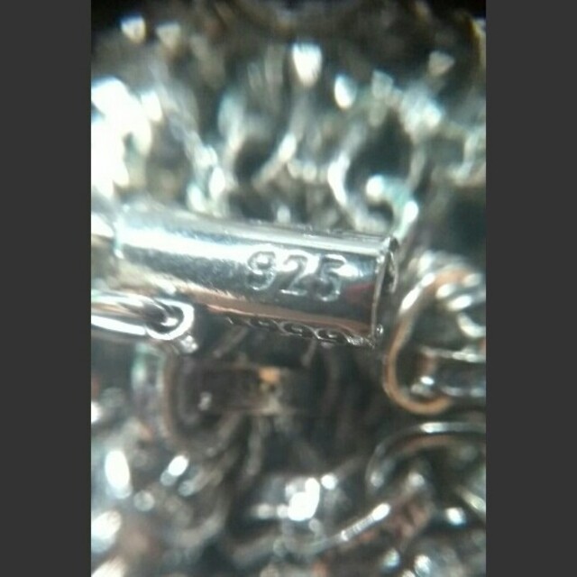 新品　72cm　ペーパーチェーン（タイプA）　silver925　ネックレス