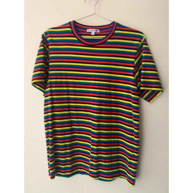 品質が 松村北斗着用 Tシャツ Tシャツ(半袖+袖なし) ◇ franche lippee フランシュリッペ 総柄 スパンコール 半袖 カットソー M イエロー系 マルチ レディース