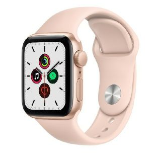 アップルウォッチ(Apple Watch)のアップルウォッチSE　40mm　GPS　バンド付き　未使用　(腕時計(デジタル))