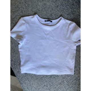 ザラ(ZARA)のZARA クロップドtシャツ(Tシャツ(半袖/袖なし))