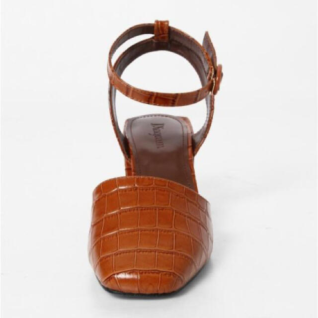 GRACE CONTINENTAL(グレースコンチネンタル)のエンボスレザーサンダル レディースの靴/シューズ(ハイヒール/パンプス)の商品写真