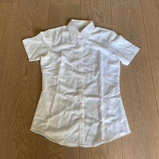 パーソンズ(PERSON'S)のパーソンズ　person's 半袖　白シャツ(シャツ/ブラウス(半袖/袖なし))