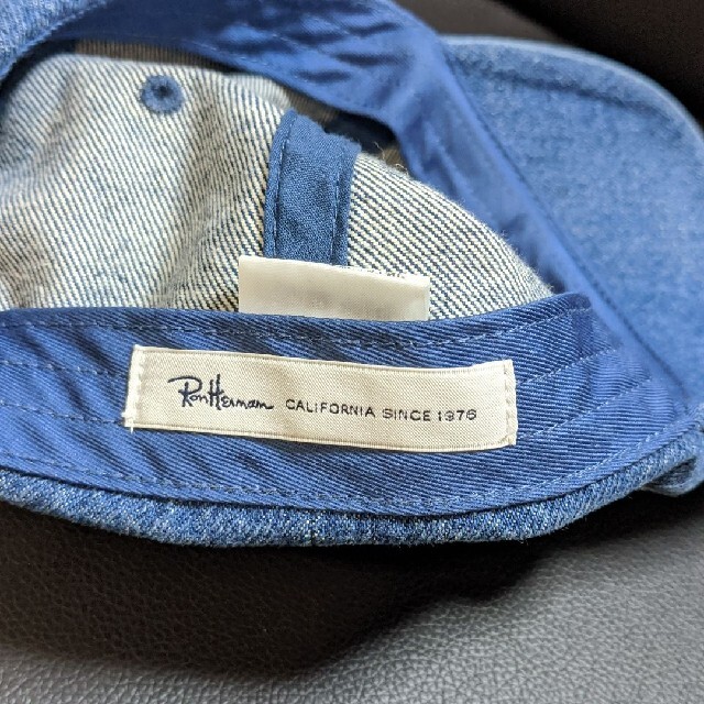 Ron Herman(ロンハーマン)のRon Herman RH DENIM CAP ロンハーマン デニムキャップ メンズの帽子(キャップ)の商品写真