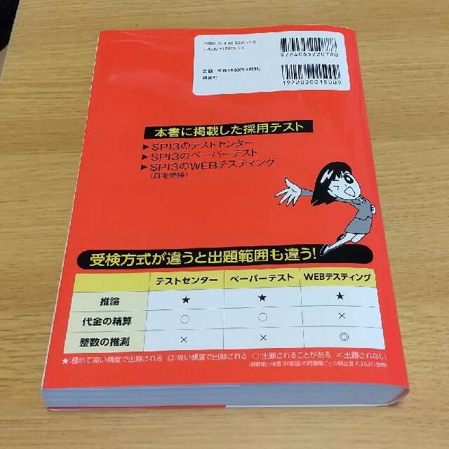 講談社(コウダンシャ)のこれが本当のＳＰＩ３だ！ 主要３方式〈テストセンター・ペーパーテスト・ＷＥＢ ２ エンタメ/ホビーの本(ビジネス/経済)の商品写真