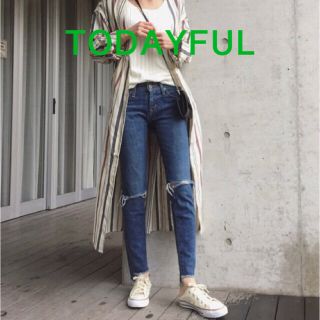 トゥデイフル(TODAYFUL)のトゥデイフル TODAYFUL Samantha's Denim26インチ(デニム/ジーンズ)