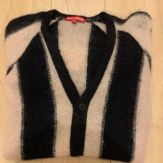 シュプリーム(Supreme)のSupreme Striped Mohair Cardigan モヘア (カーディガン)