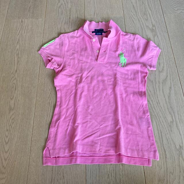 POLO RALPH LAUREN(ポロラルフローレン)のラルフローレン　RALPH LAURENT ポロシャツ　ピンク レディースのトップス(ポロシャツ)の商品写真