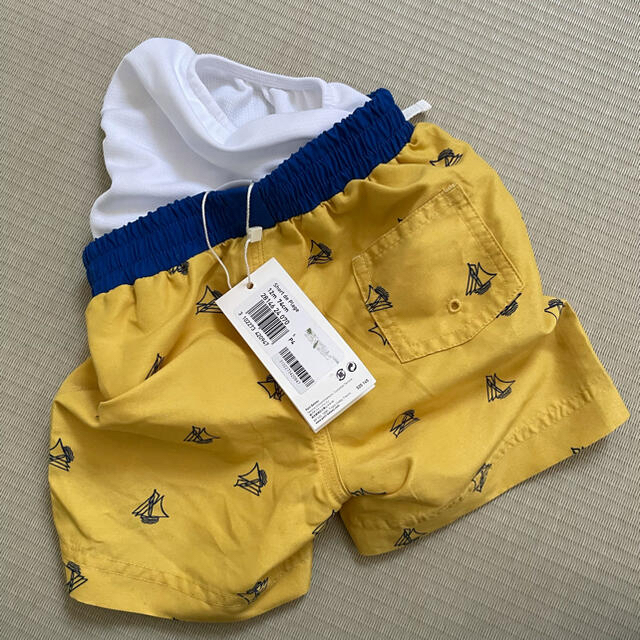 PETIT BATEAU(プチバトー)の値下げ★【新品】水着(1才サイズ)オムツの子にも✨ キッズ/ベビー/マタニティのベビー服(~85cm)(水着)の商品写真