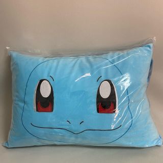 ポケモン(ポケモン)の【新品未使用】ポケモン　カバー付きまくら　ゼニガメ　43×63cm(枕)