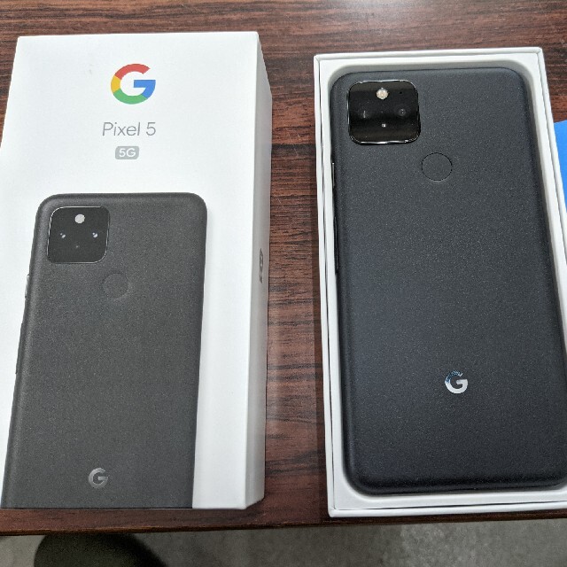 マスカレード様u3000Google Pixel 5 JustBlack 128 GB 購入価格 スマホ ...