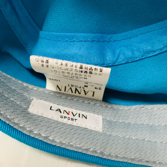 LANVIN(ランバン)のランバンスポール　メンズゴルフキャップ スポーツ/アウトドアのゴルフ(その他)の商品写真