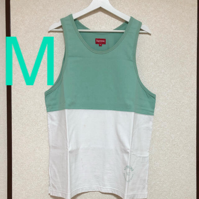 supreme Split Tank Top ミント M