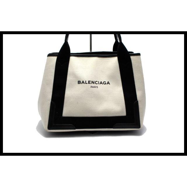 Balenciaga(バレンシアガ)のバレンシアガ ネイビーカバス キャンバス ハンドバッグ■05dd19427751 レディースのバッグ(ハンドバッグ)の商品写真