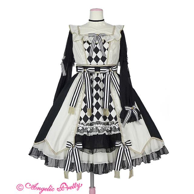 Angelic Pretty(アンジェリックプリティー)のDreamy Symphonyワンピース レディースのワンピース(ひざ丈ワンピース)の商品写真