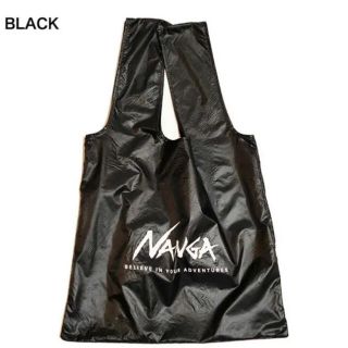 NANGA★ナンガ エコバッグ　ブラック(エコバッグ)