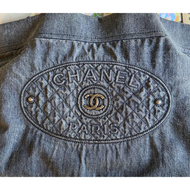 CHANEL(シャネル)のCHANEL シャネル　デニムショルダーバッグ　トートバッグ　マトラッセ レディースのバッグ(ショルダーバッグ)の商品写真