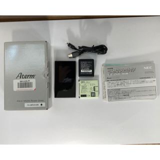 NEC - 【デュアルSIM対応】モバイルルーターAterm MR04LNの通販 by ... Aterm MR04LN クレードルセット 欠品なし