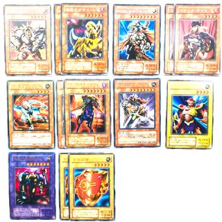 ユウギオウ(遊戯王)の遊戯王カード　【戦士族】ウルトラレアシークレット16枚(ゆうさん専用）(シングルカード)