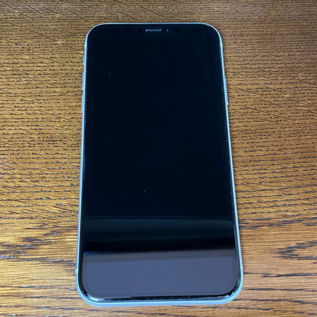 iPhone XR 本体 128GB ホワイト SIMロック解除済み 2