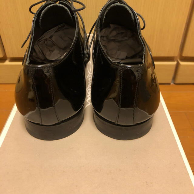 Santoni - 正規 SANTONI サントーニ パテントレザー ドレスシューズの