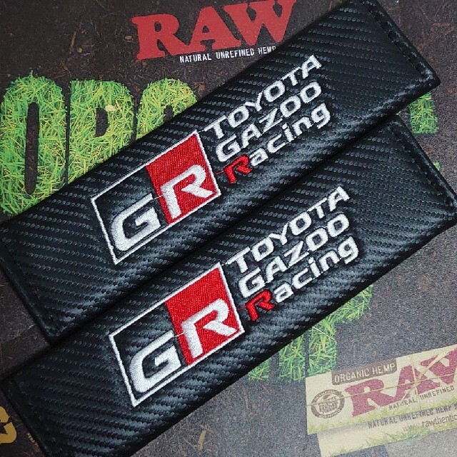トヨタ GR ガズー レーシング シートベルト カバー 2コセットの通販 by RAW's shop｜ラクマ