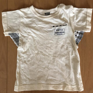 エフオーキッズ(F.O.KIDS)のF.O.KIDS 柄切替半袖Tシャツ 95(Tシャツ/カットソー)