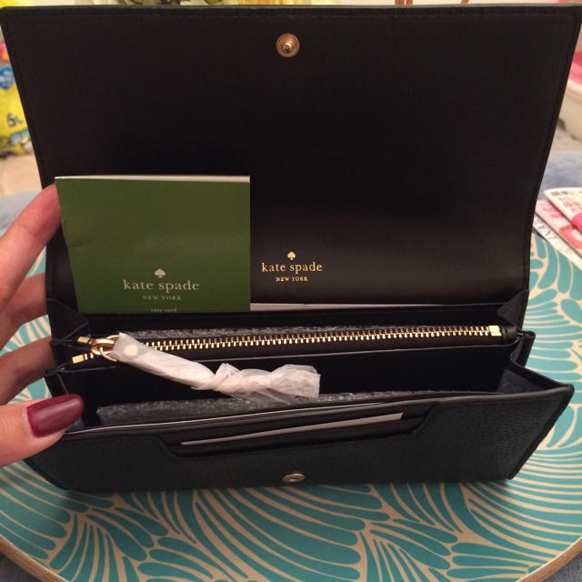 kate spade new york(ケイトスペードニューヨーク)のお値下げ中♡ケイトスペード ネコ 長財布 完売レア♡ レディースのファッション小物(財布)の商品写真