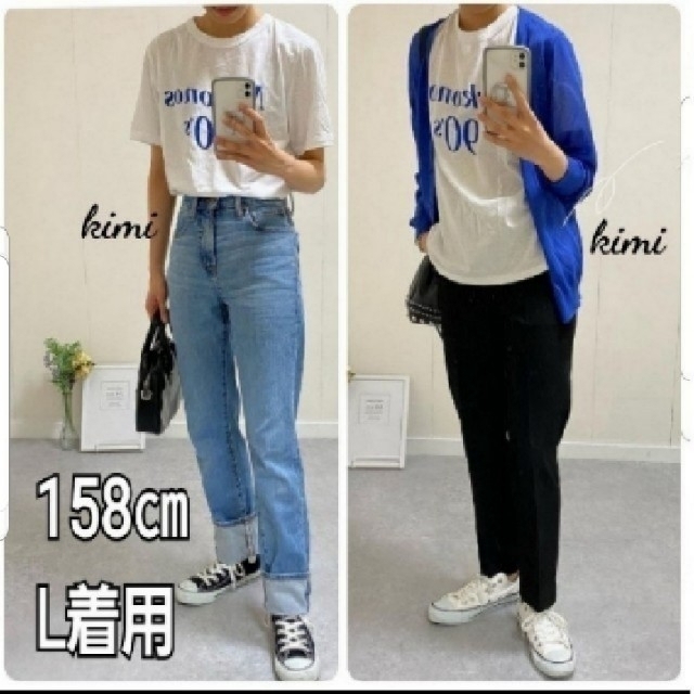 ZARA(ザラ)のZARA　(L　レッド)　テキストTシャツ　ロゴTシャツ レディースのトップス(Tシャツ(半袖/袖なし))の商品写真