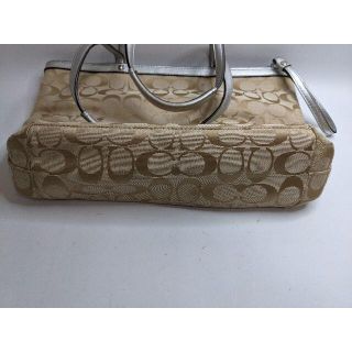 27【美品】COACH コーチ　トートバッグ　ブラック　金色金具　レザー