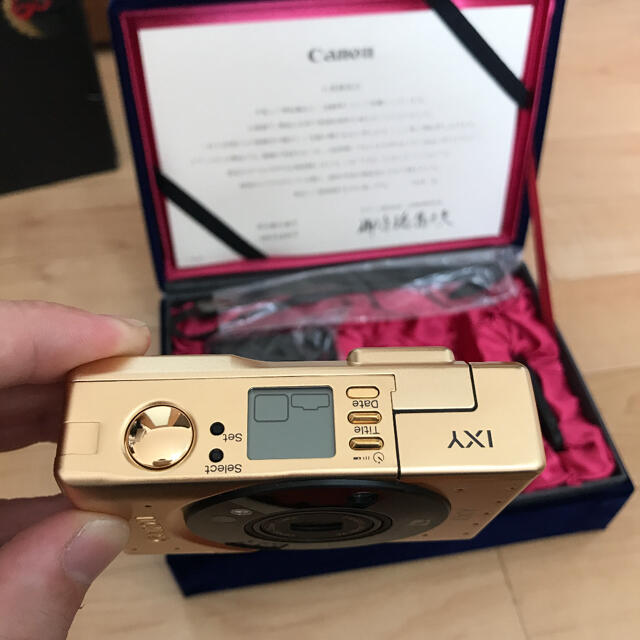 Canon IXY Gold Model 60周年リミテッドバージョン　ケース付