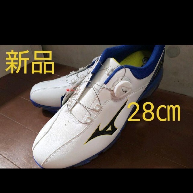 MIZUNO(ミズノ)の新品 28㎝ MIZUNOミズノゴルフシューズ ネクスライト005ボア スパイク スポーツ/アウトドアのゴルフ(シューズ)の商品写真