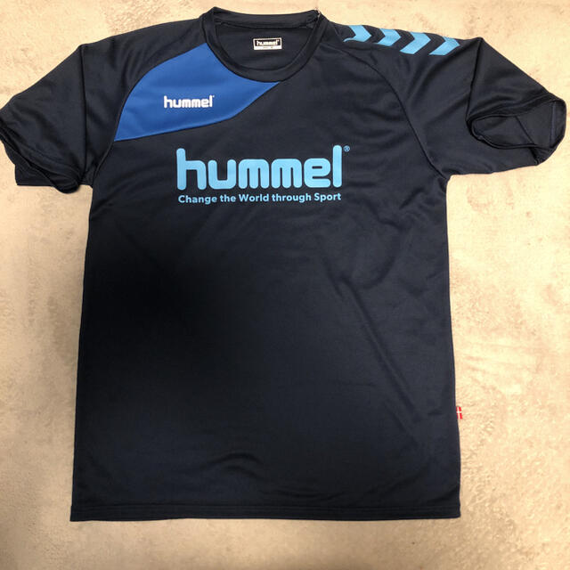 hummel(ヒュンメル)のhummelヒュンメル　半袖プラシャツ　サイズO 新品タグ付き スポーツ/アウトドアのサッカー/フットサル(ウェア)の商品写真