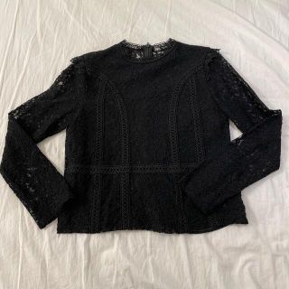 ザラ(ZARA)のZARA レース　トップス(カットソー(長袖/七分))