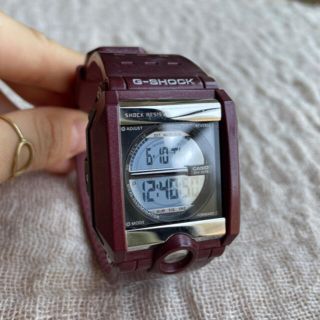 ジーショック(G-SHOCK)の【生産終了】CASIO G-SHOCK QW-3078 ボルドー(腕時計(デジタル))