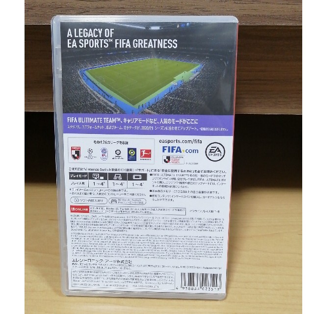 FIFA 21 Legacy Edition Switch エンタメ/ホビーのゲームソフト/ゲーム機本体(家庭用ゲームソフト)の商品写真