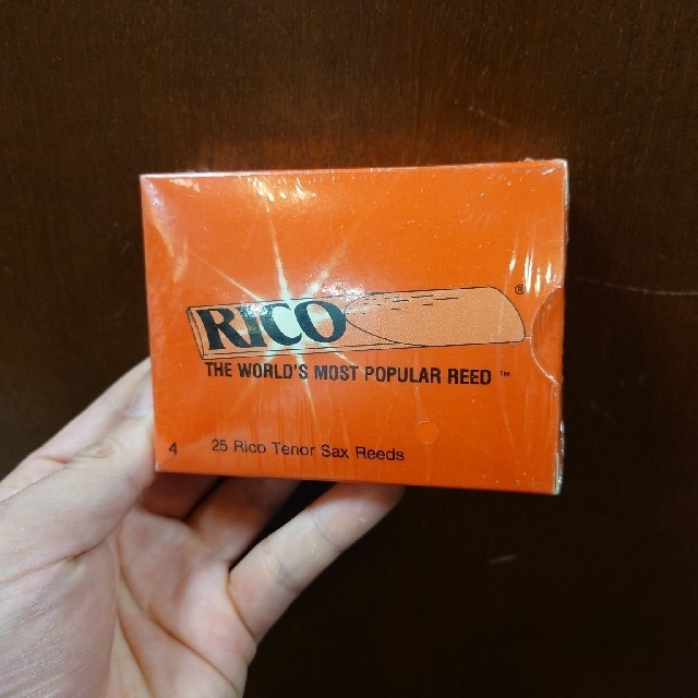 RICO(リコ)の【未開封】RICO  TenorSAX 用REED 楽器の管楽器(サックス)の商品写真