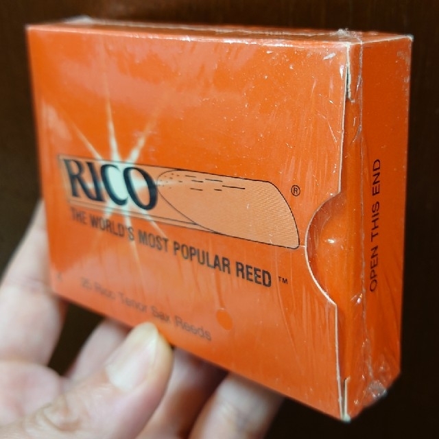 RICO(リコ)の【未開封】RICO  TenorSAX 用REED 楽器の管楽器(サックス)の商品写真