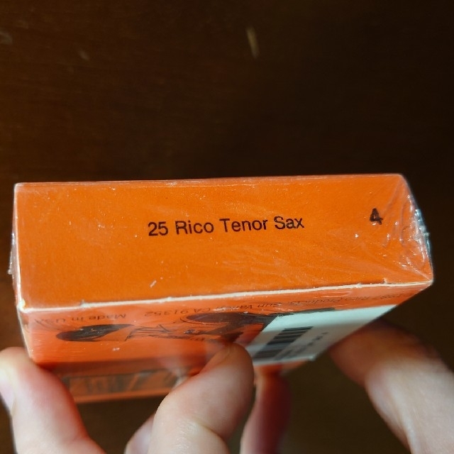 RICO(リコ)の【未開封】RICO  TenorSAX 用REED 楽器の管楽器(サックス)の商品写真