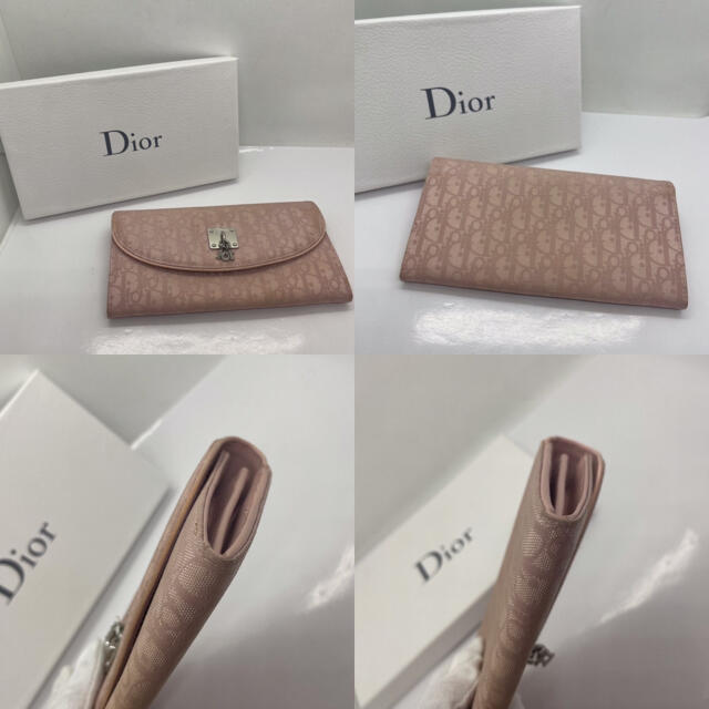 Christian Dior クリスチャンディオール 長財布 ピンク 3
