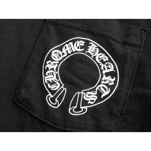 Chrome Hearts(クロムハーツ)のクロムハーツCHROME HEARTS■バックホースシュープリントカットソー メンズのトップス(Tシャツ/カットソー(七分/長袖))の商品写真