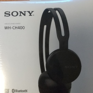  未使用 SONY ワイヤレスヘッドホン WH-CH400(ヘッドフォン/イヤフォン)