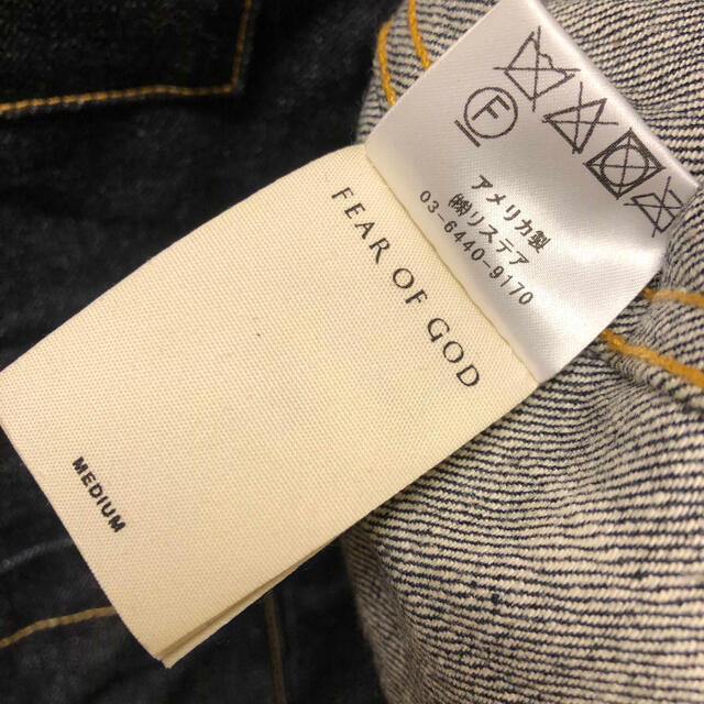 国内正規 FEAR OF GOD フィア オブ ゴッド デニムジャケット